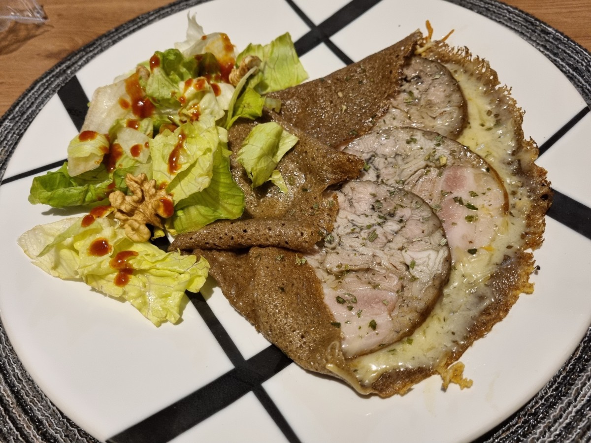 Galette de Blé noir à l’Andouille