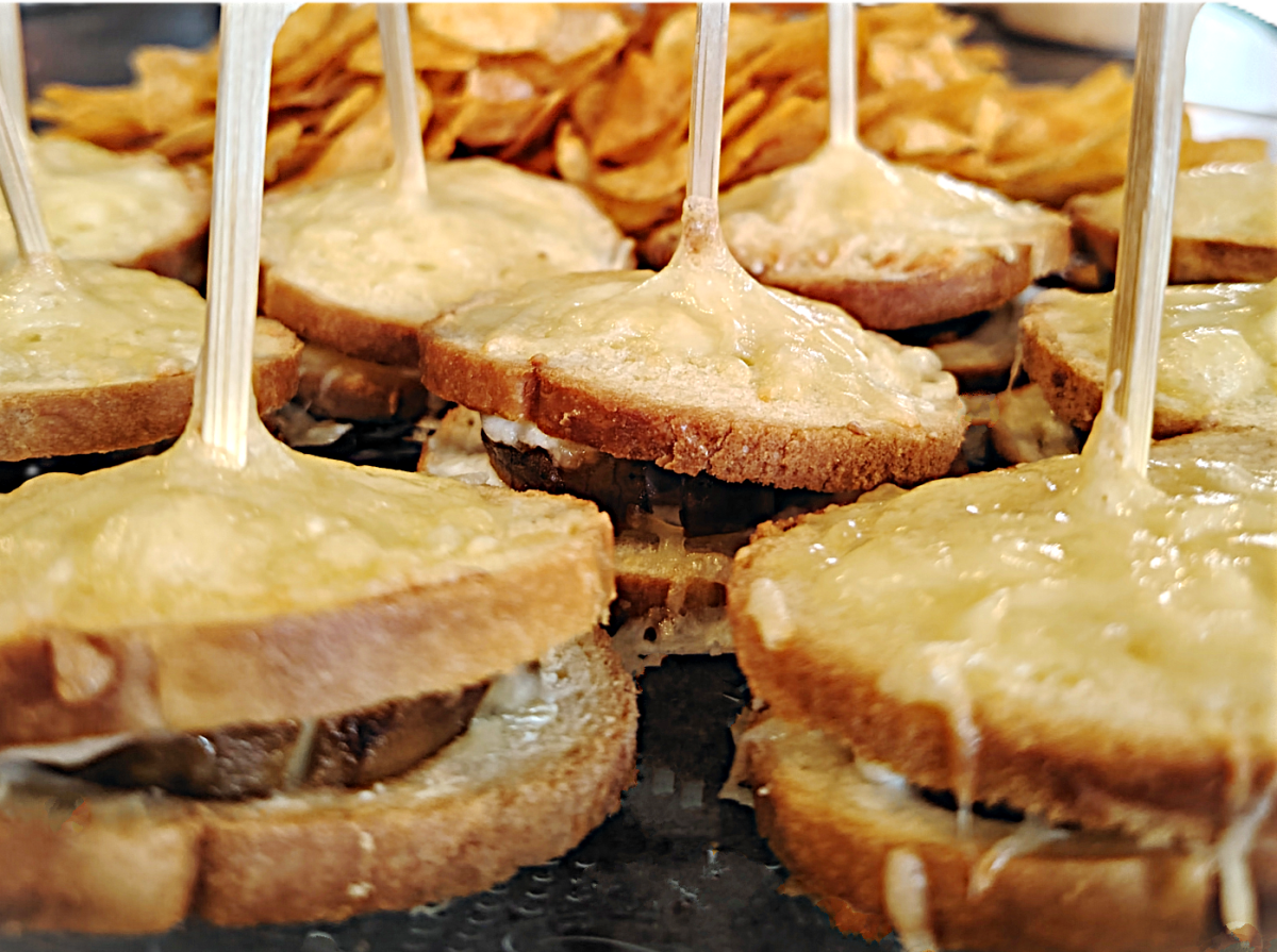 Mini Croques à la Guémenoise et au Comté