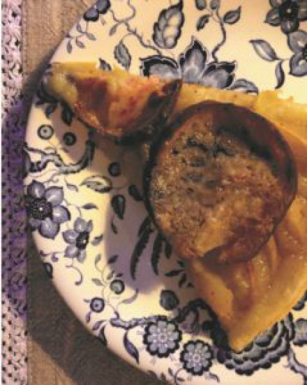 Tarte feuillet&eacute;e &agrave; l&rsquo;Andouille au Lard